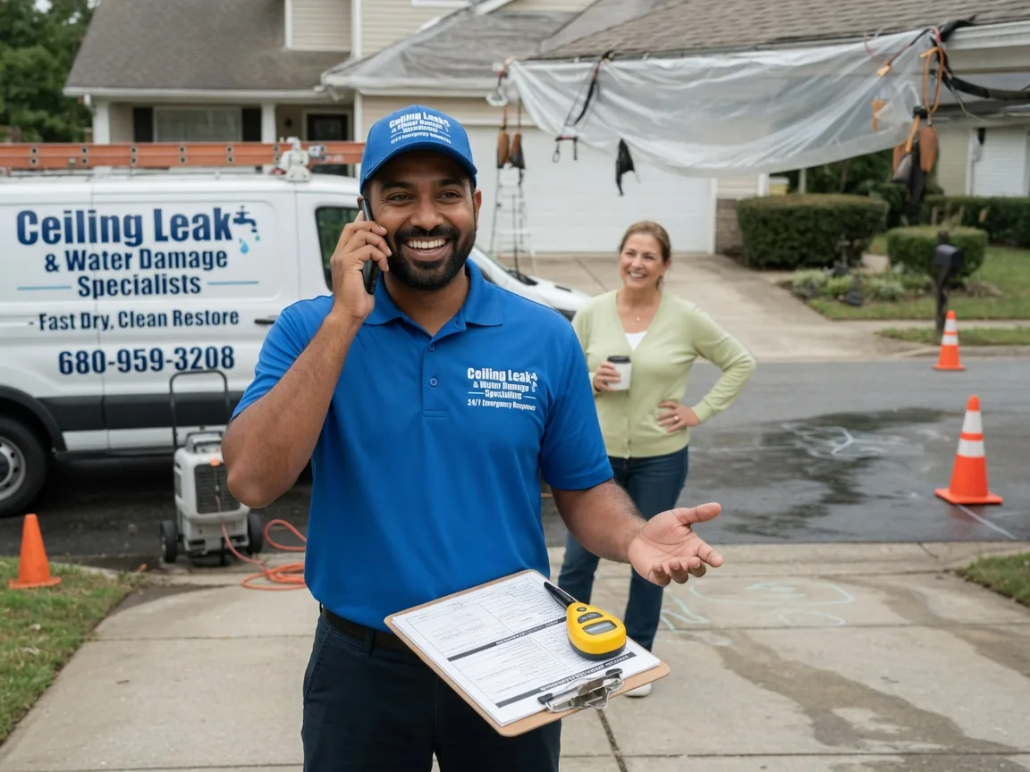 Ceiling Leak Cleanup Mcgaheysville, VA FAQs